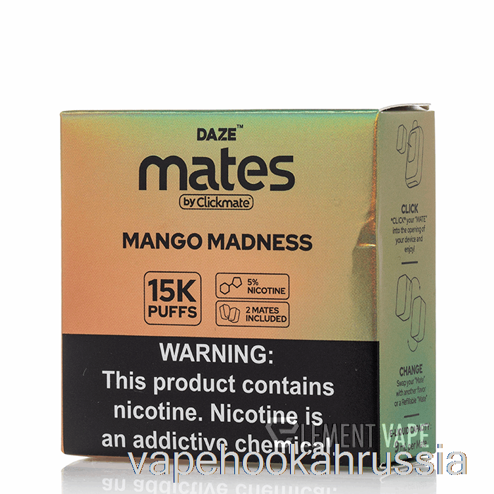 Vape Juice 7 Daze Mate стручки Mango Madness